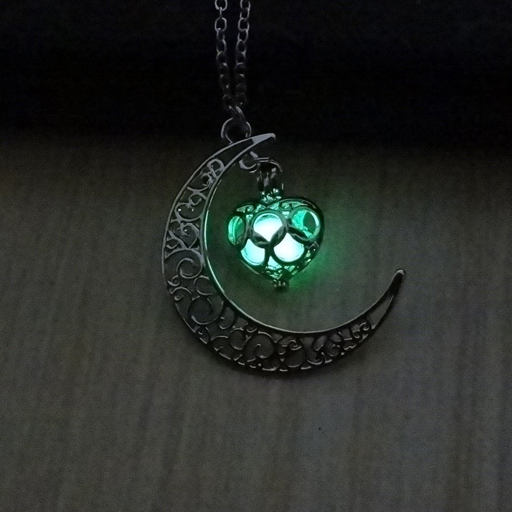 Luminous Moon Necklaces