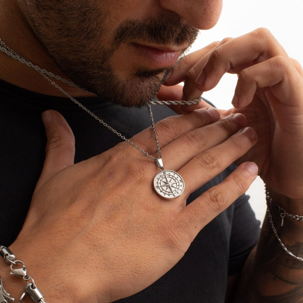 Boho Compass Pendant Necklace - Top Boho