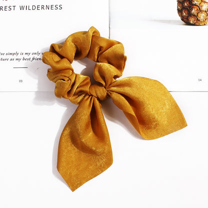 Boho Floral Bowknot Hair Ties