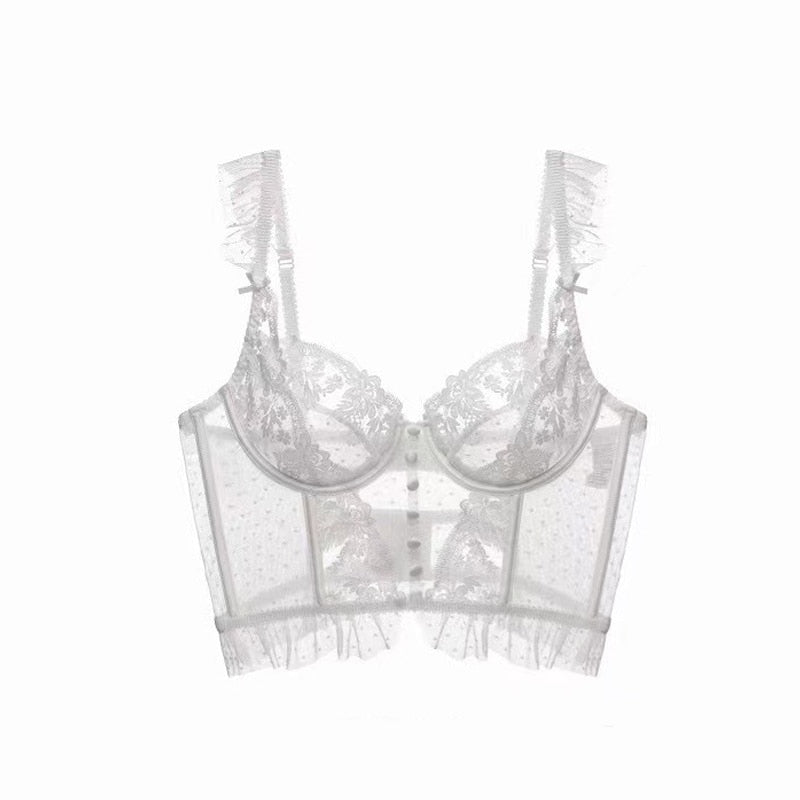 Push-Up Lace Bustier & Panty