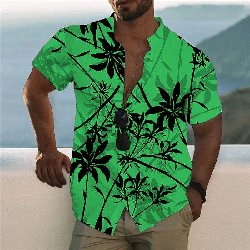 Boho Tropical Pattern Shirts - Top Boho