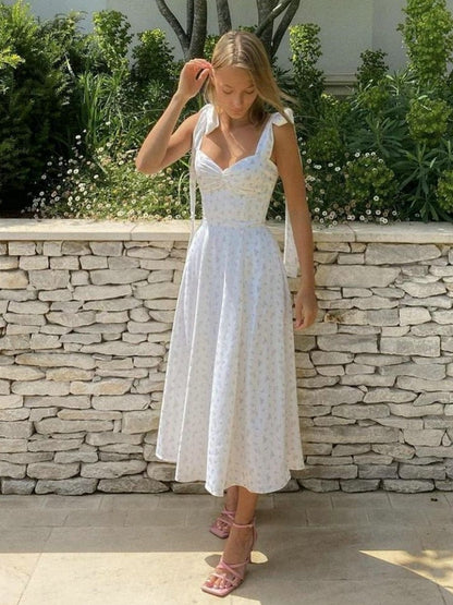 Floral Print Boho Maxi Dress