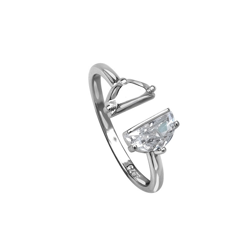 Opal Irregular Natural Stone Ring
