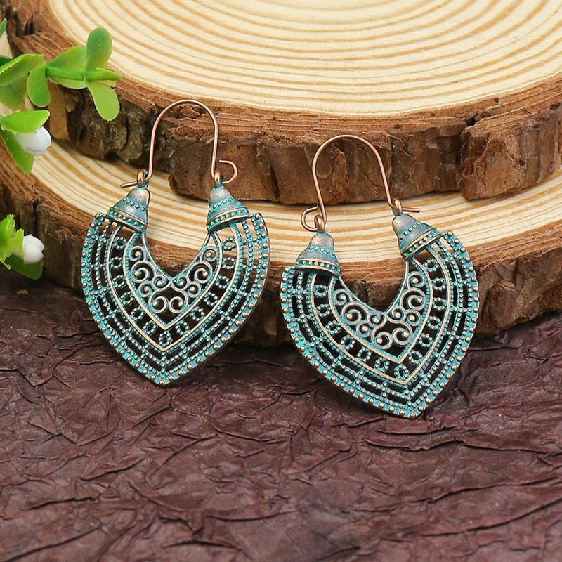 Vintage Boho Drop Earrings