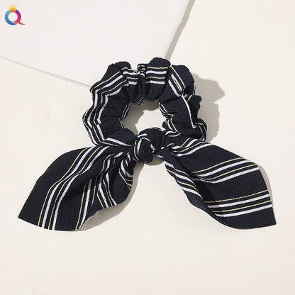 Boho Floral Bowknot Hair Ties