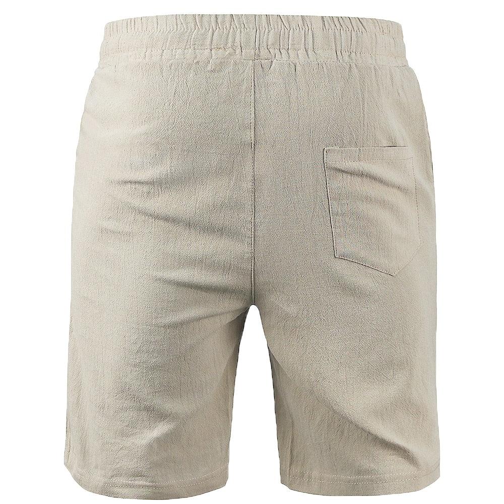 Boho Loose Linen-Cotton Shorts - Top Boho