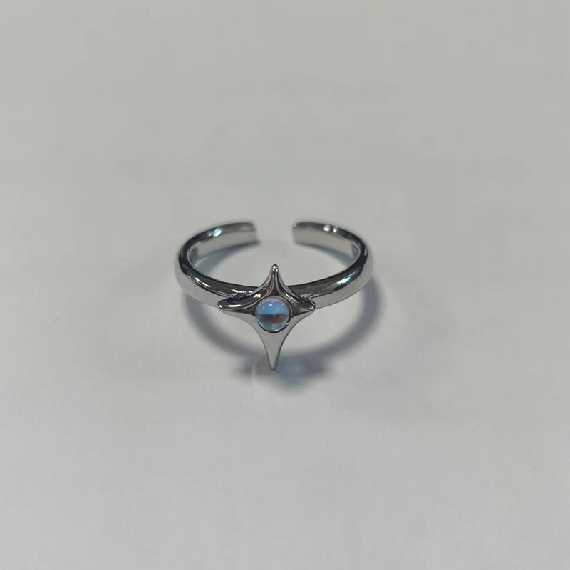 Opal Irregular Natural Stone Ring