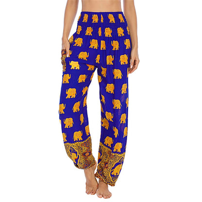 Boho Printed Harem Pants - Top Boho