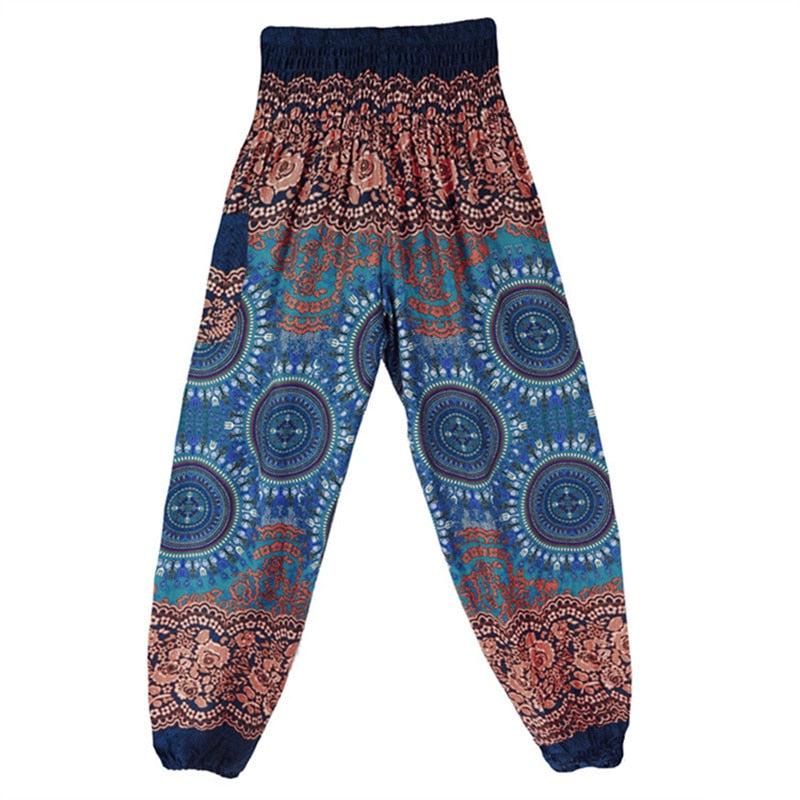 Boho Printed Harem Pants - Top Boho