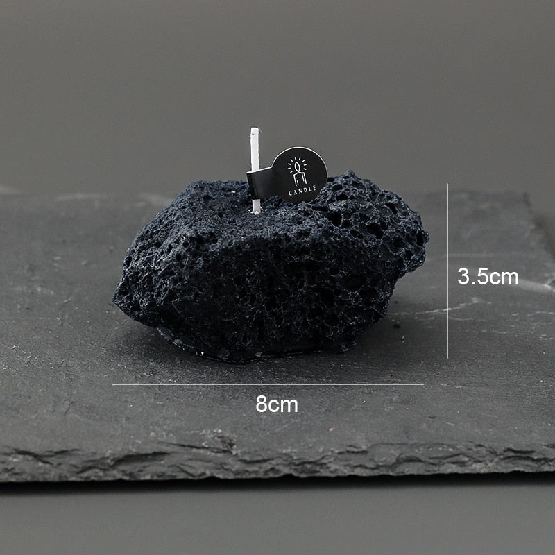 Mini Stone Shape Scented Candles