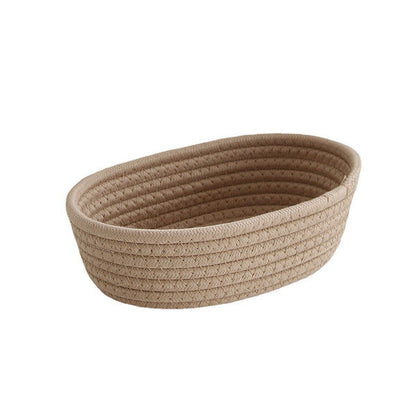 Boho Cotton Rope Storage Baskets