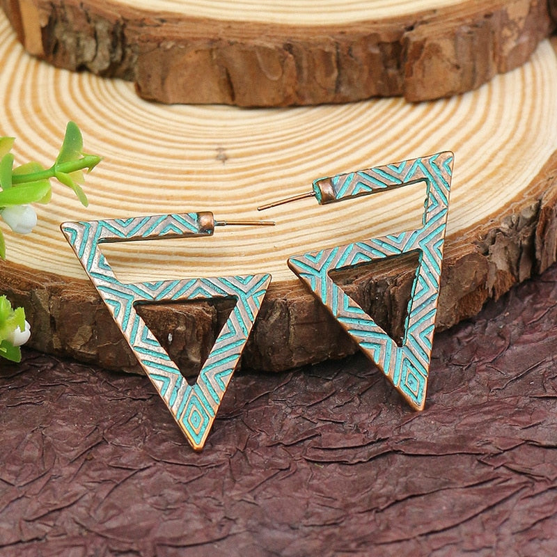 Vintage Boho Drop Earrings