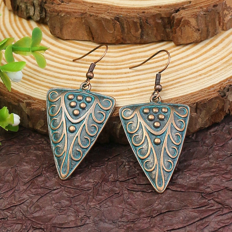 Vintage Boho Drop Earrings