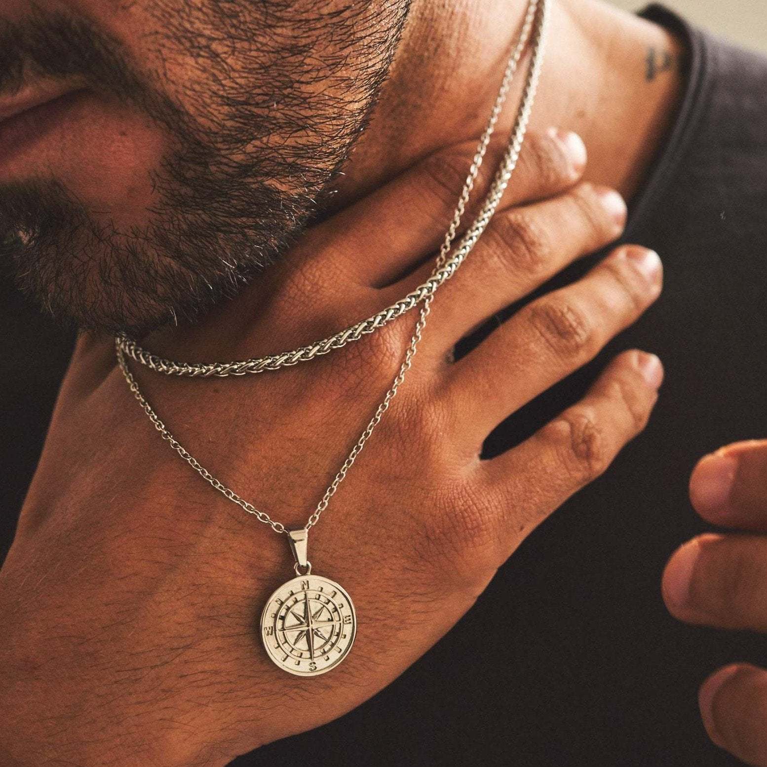 Boho Compass Pendant Necklace - Top Boho