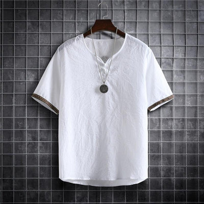 Boho Loose Short Sleeve Shirt - Top Boho