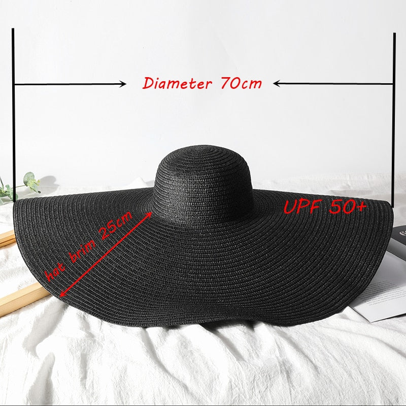 Large Wide Brim Foldable Sun Hat