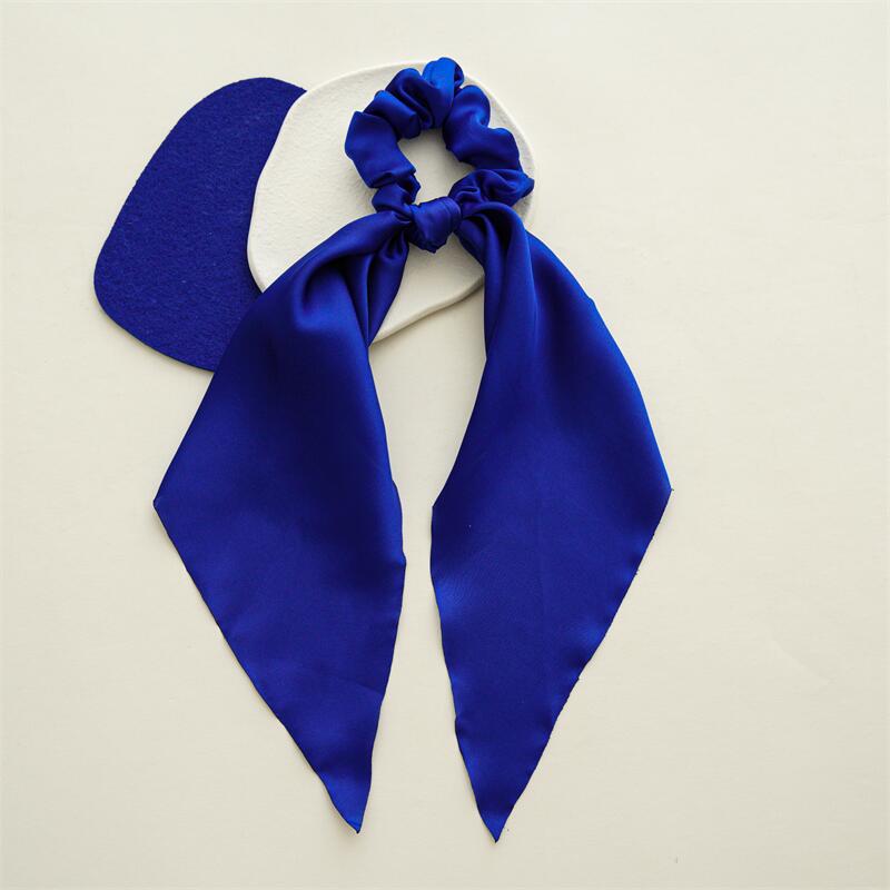 Boho Chic Ribbon Hair Scrunchies