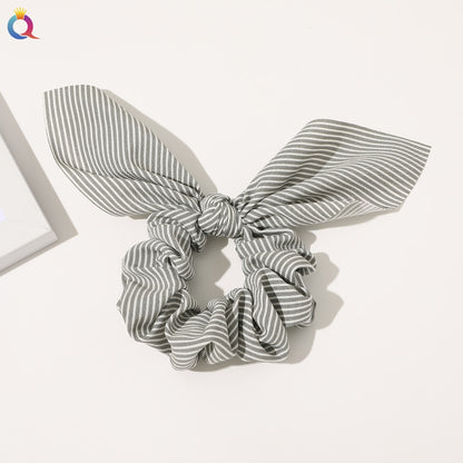 Boho Floral Bowknot Hair Ties