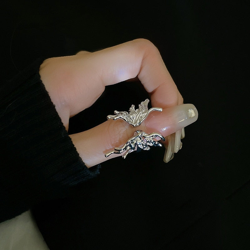 Opal Irregular Natural Stone Ring