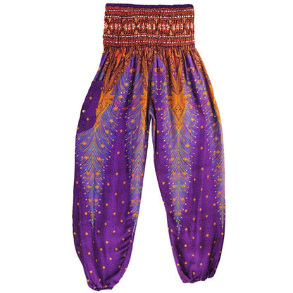 Boho Printed Harem Pants - Top Boho